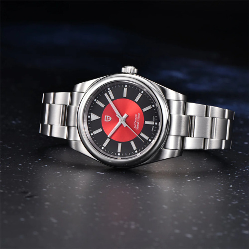 Годинник чоловічий Pagani Design PD-1764 Silver-Red-3